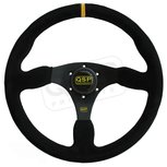Leather Steering Wheel Flat