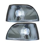 Front Indicators Clear / Black - Volvo S/V/C70 Classic