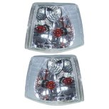 Front Indicators Clear / Chrome - Volvo 850  1994-96