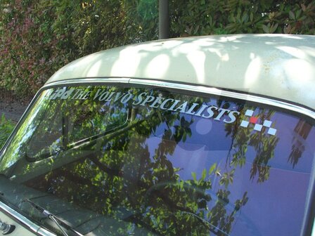 Windshield Banner &quot;IPD The Volvo Specialists&quot;