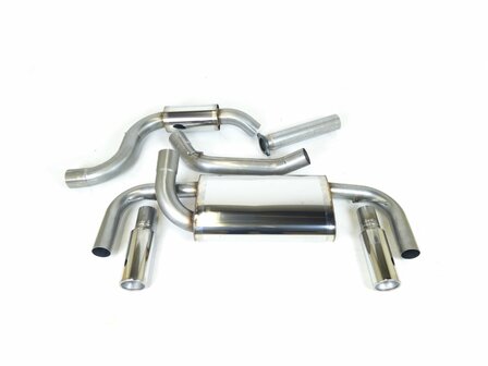JT Superflow Stainless Steel Sport Exhaust Volvo S40 / V50 T5