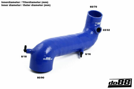 Silicon Intake Hose Volvo S40 / V40 Turbo 1998-03