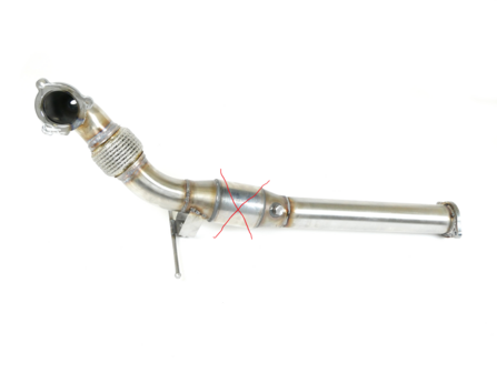 JT 3&quot; Stainless Steel Downpipe Volvo S60 / V70N 2WD
