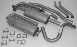 Ferrita Exhaust System Volvo P1800 (B18) / P1800S (B20)