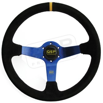 Suede Steering Wheel 70mm Depth.