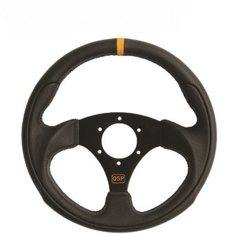 Leather Steering Wheel Flat