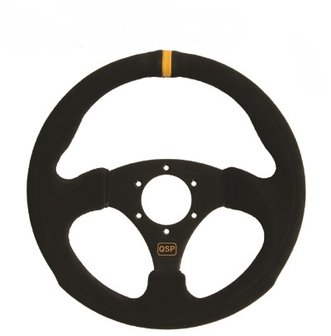 Suede Steering Wheel Flat