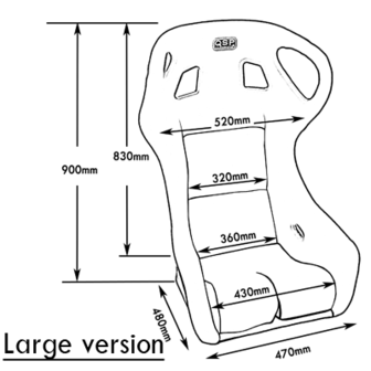 Bucketseat Drift 2 XL