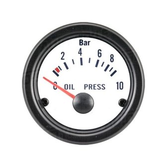 Oil Pressure Gauge Analog