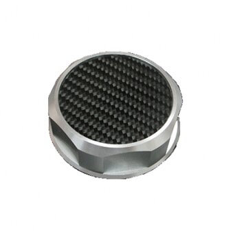 Aluminium/carbonfiber oilfillercap