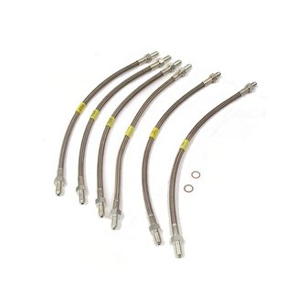 Steel Braided Brakehoses Volvo P1800 1969-73