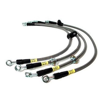 Steel Braided Brakehoses Volvo S60R V70R AWD 2003-