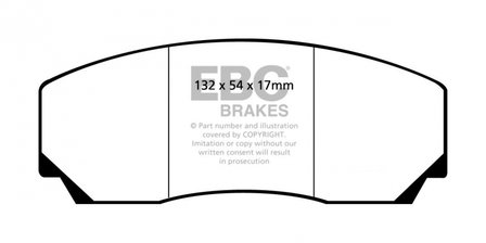 EBC Brakepads AP Racing / XYZ / Brembo Calipers