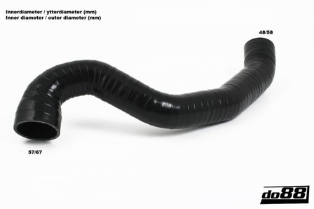 HD Silicon Intercooler Outlet Hose Volvo C30 / C70 / S40 / V50 2.0D  2004-10