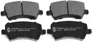 Brakepads Rear Volvo V60 / S80 / XC70 / V70 / XC60 / S60