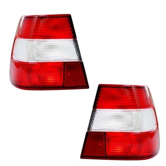 Taillights Red/white - Volvo 940 / 960 Saloon