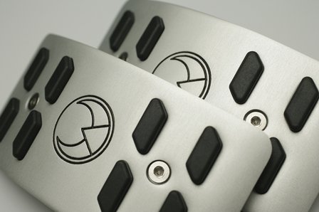 Heico Aluminium Manual Pedal Kit - Volvo C30 / C70 / V50 / V40 / S60 / V60
