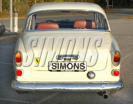 Simons Sport Exhaust System Volvo Amazon 1961-66