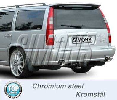 Simons Sport Exhaust Volvo 850 / S70 / V70 / XC70 AWD 1997-00