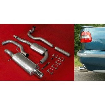 JT Superflow Sport Exhaust System Volvo S/V40 2.0T / T4  2001-03