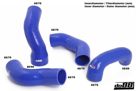 Silicon Turbo Hoses - Volvo S60 / V60 / V70 T6  2008-15