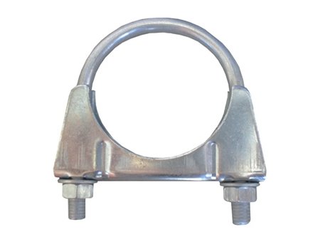 Galvanised Exhaust Clamp 76mm