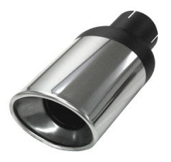 Exhaust Endpipe Oval 90x120mm Stainless