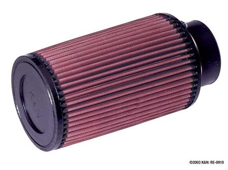 K&amp;N Open Airfilter Conical 76mm