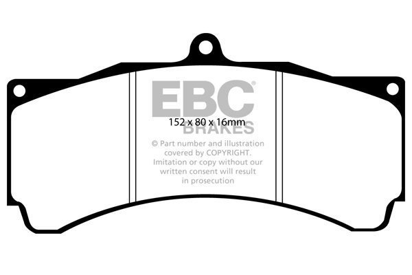 EBC Brakepads AP Racing / XYZ / Brembo Calipers