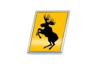 Volvo Prancing Moose Adhesive Emblem