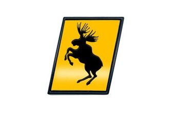 Volvo Prancing Moose Adhesive Emblem