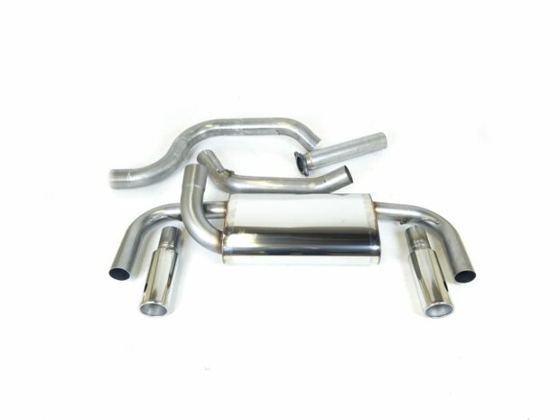 JT Superflow Stainless Steel Sport Exhaust Volvo S40 / V50 T5