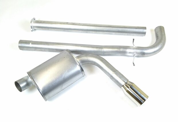 JT Superflow Stainless Steel Sport Exhaust Volvo S60 2001-09