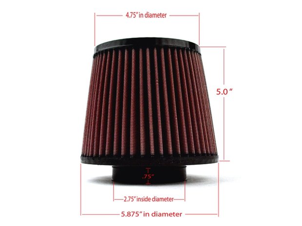 K&N Open Airfilter Conical 70mm HPI-Kit