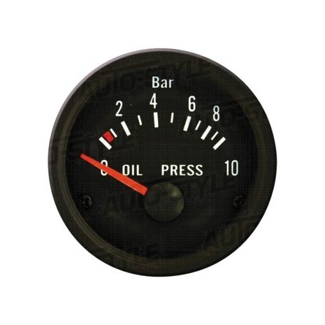 Oil Pressure Gauge Analog