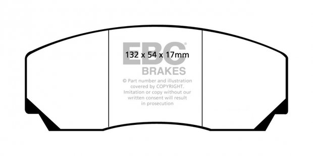 EBC Brakepads AP Racing / XYZ / Brembo Calipers