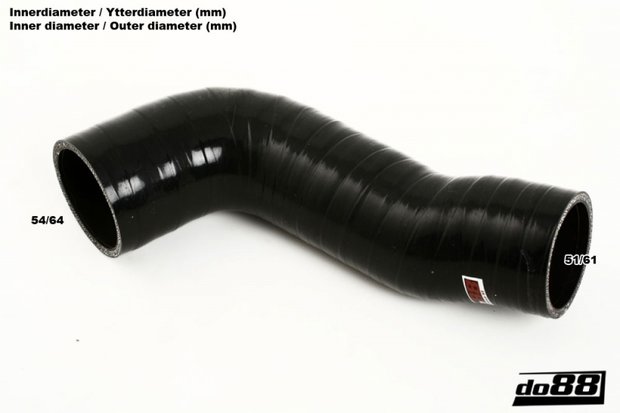 HD Silicon Turbo Pressure Hose Volvo S60 / V70N / XC70 / XC90 Diesel  2005-14