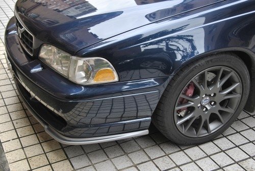 Polyester Front Lower Lip Spoiler - Volvo 850R / S70R / V70R