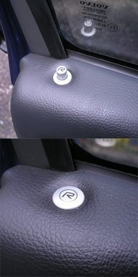 Door Lock Pin R-logo