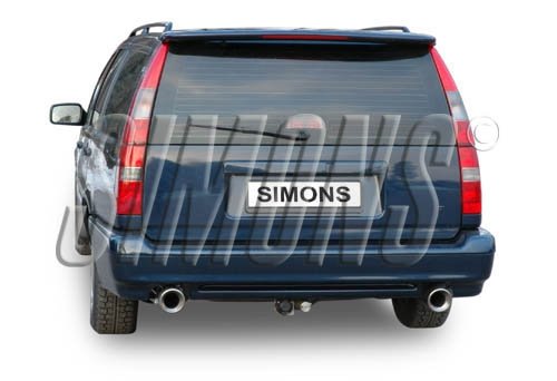 Simons Duplex Sport Exhaust Volvo 850 / S70 / V70 / C70 Turbo 1994-03