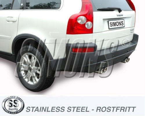 Simons Sport Exhaust Volvo XC90  2003-15