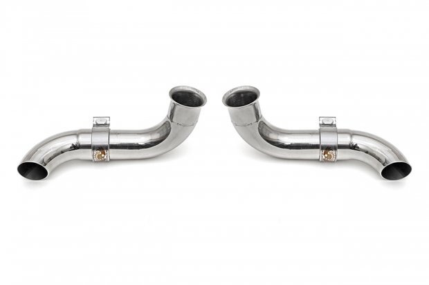 Porsche 996 GT3 Competition Muffler Outlets