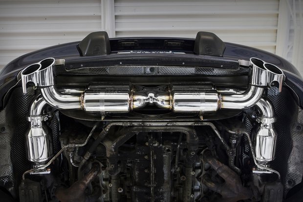 Porsche 996 Turbo Supercup Exhaust System